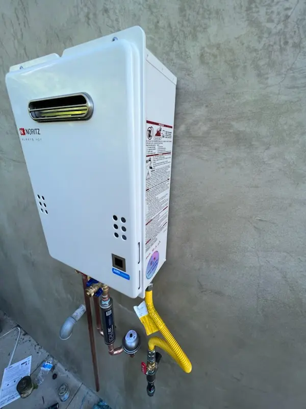Tankless water heater installation for Mandan homes